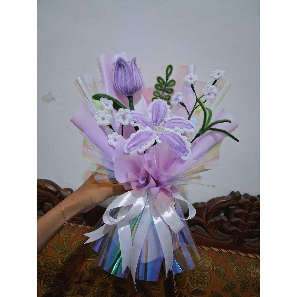 Buket Kawat Bulu