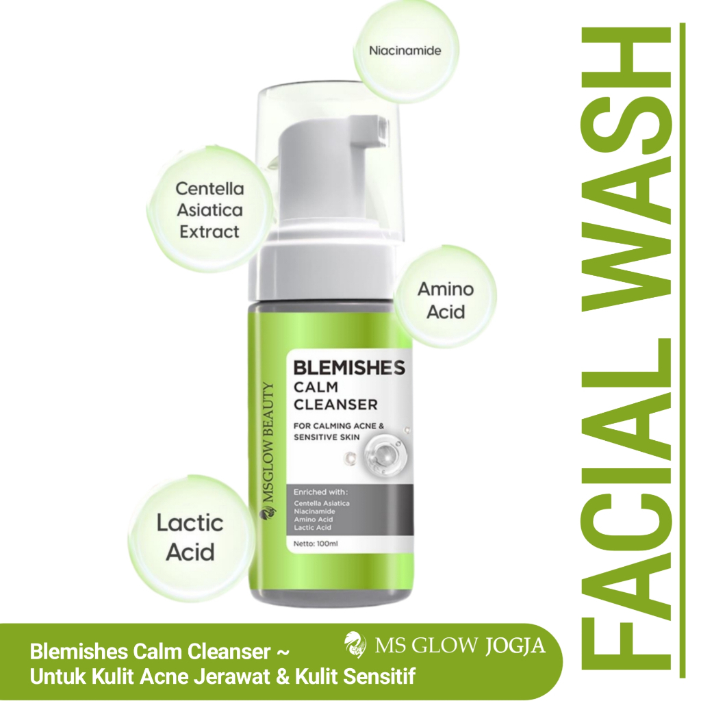 Blemishes calm cleanser