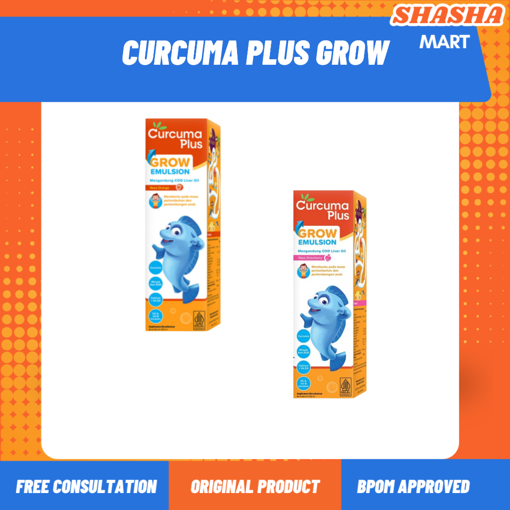 CURCUMA PLUS GROW EMULTION 200ML///