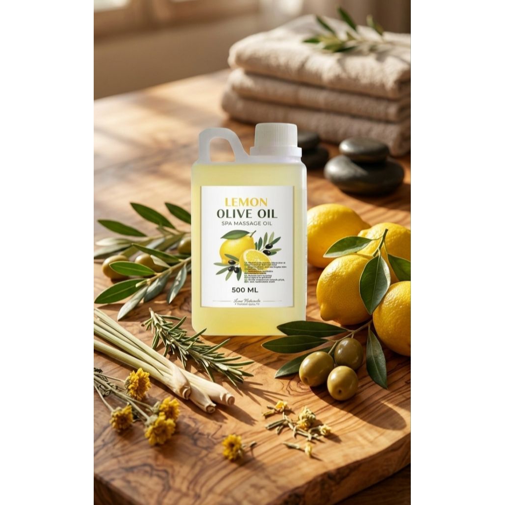 Minyak pijat aroma lemon