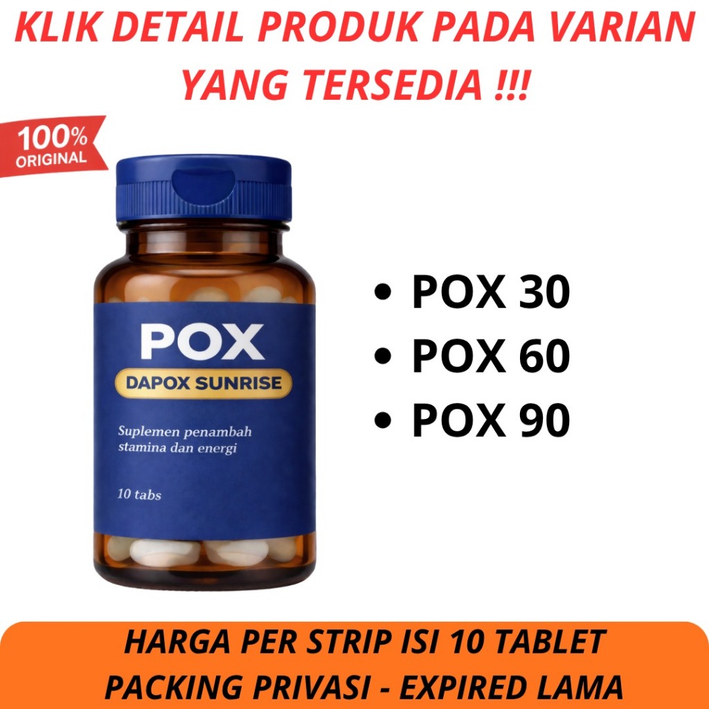 POX DAPOX SUNRISESUN PER STRIP ISI 10 TABLET