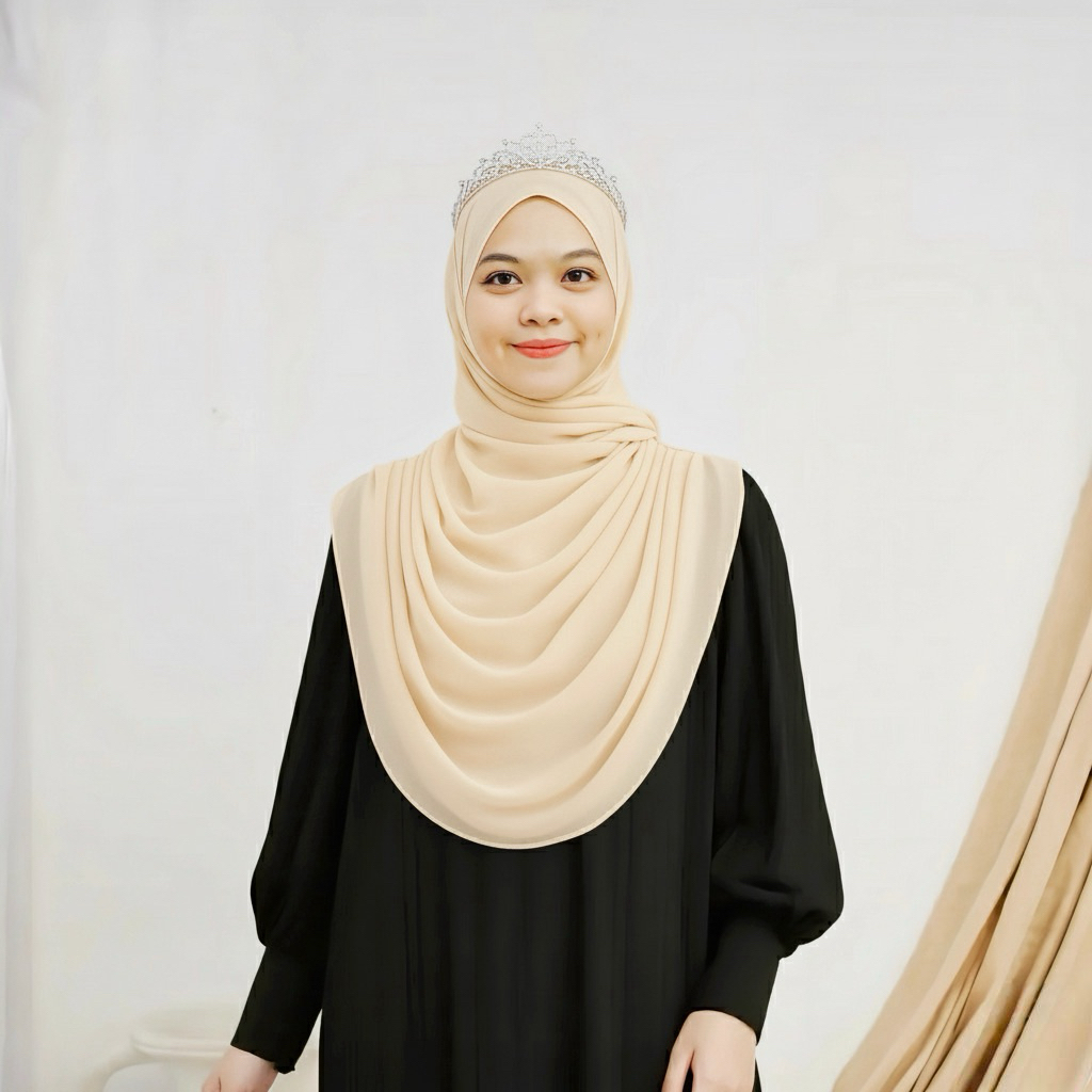 HIJAB DRAPERY INSTAN SET