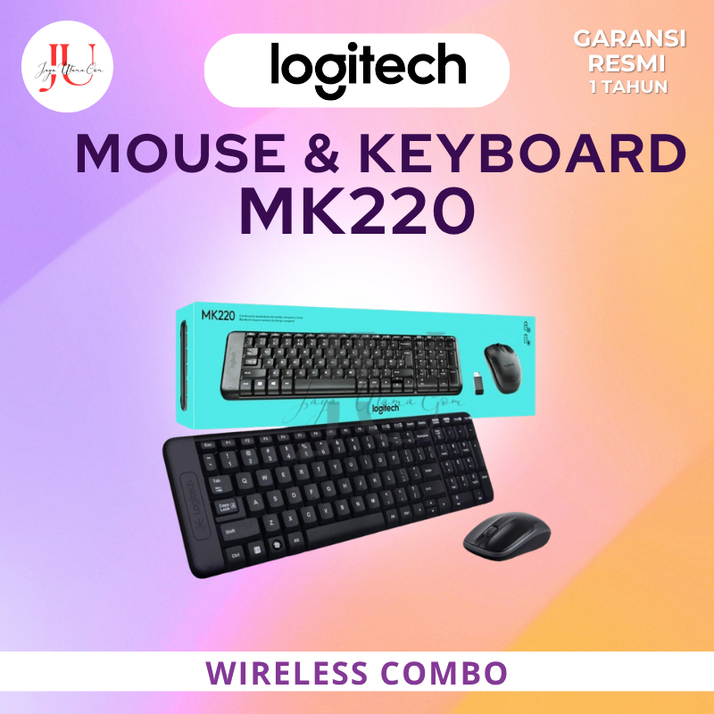 LOGITECH MK220 Wireless Combo Keyboard & Mouse