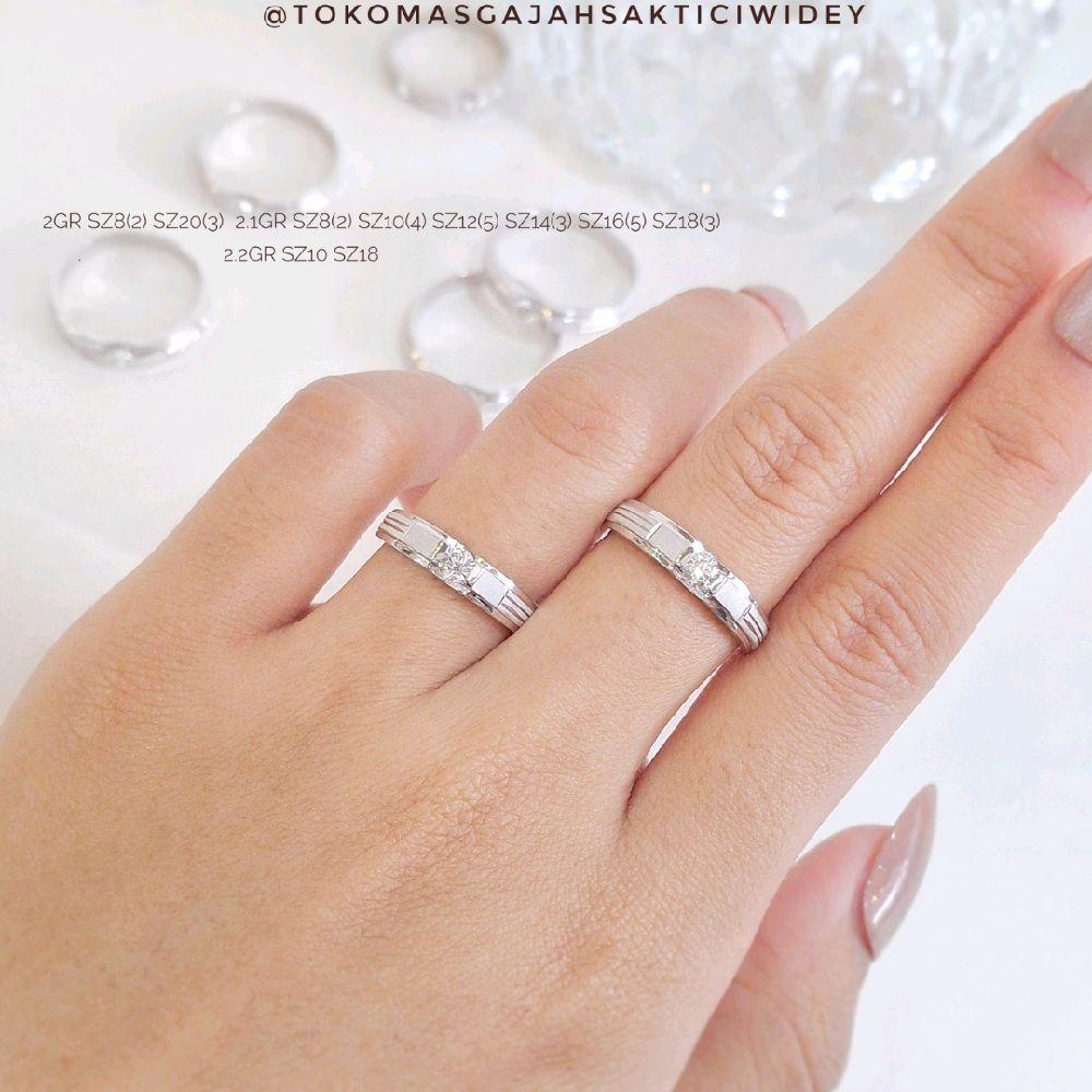• CNCN PUTIH MENENG ASTER WEDDING RING TERBARU