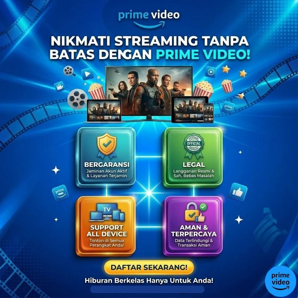 LAYANAN AMAZON PRIME VIDEO 4K