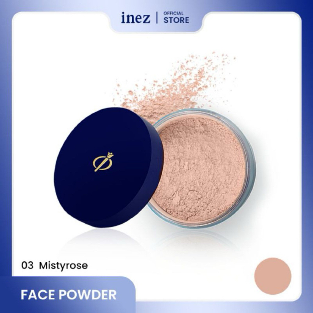 Face powder inez,mistyrose