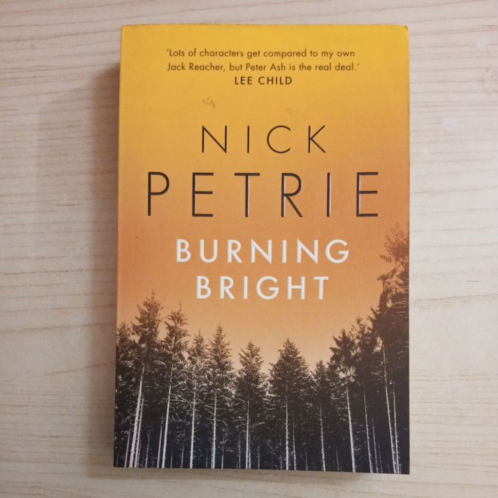 NOVEL BURNING BRIGHT BY NICK PETRIE