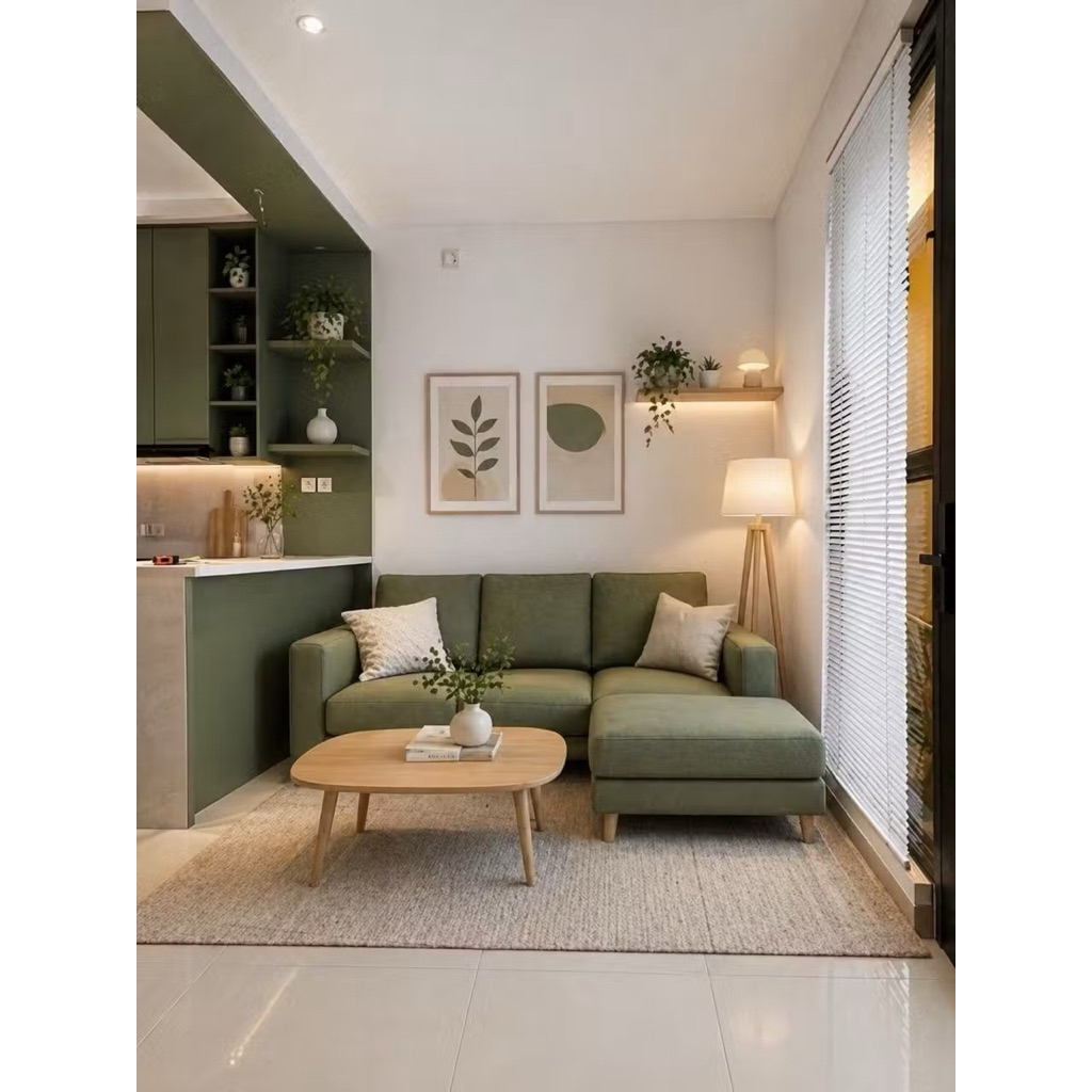 Sofa 3sheater + puk minimalis