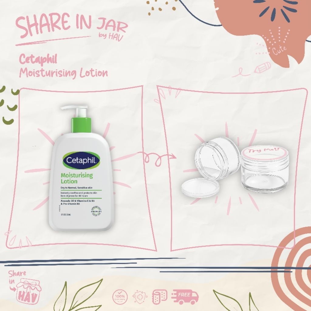 (Share in Jar) Cetaphil Moisturising Lotion