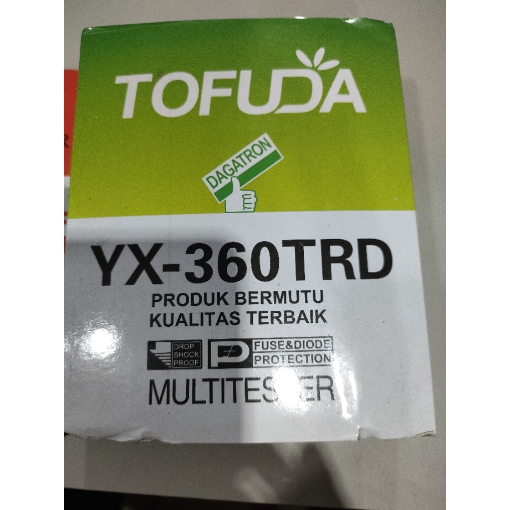 Digital Multimeter tester Tofuda YX360TRD