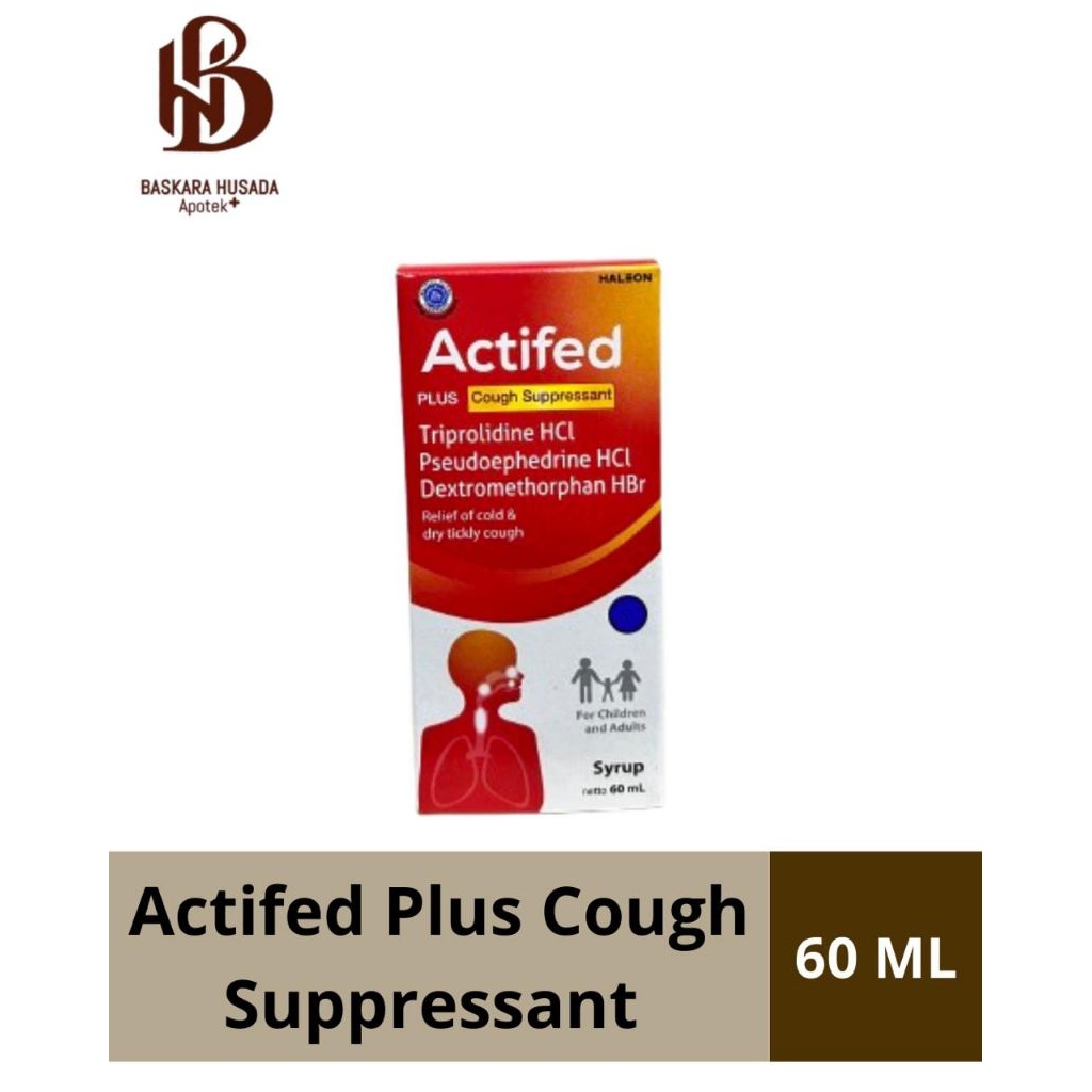 Actifed Plus Cough Suspensi 60 ML