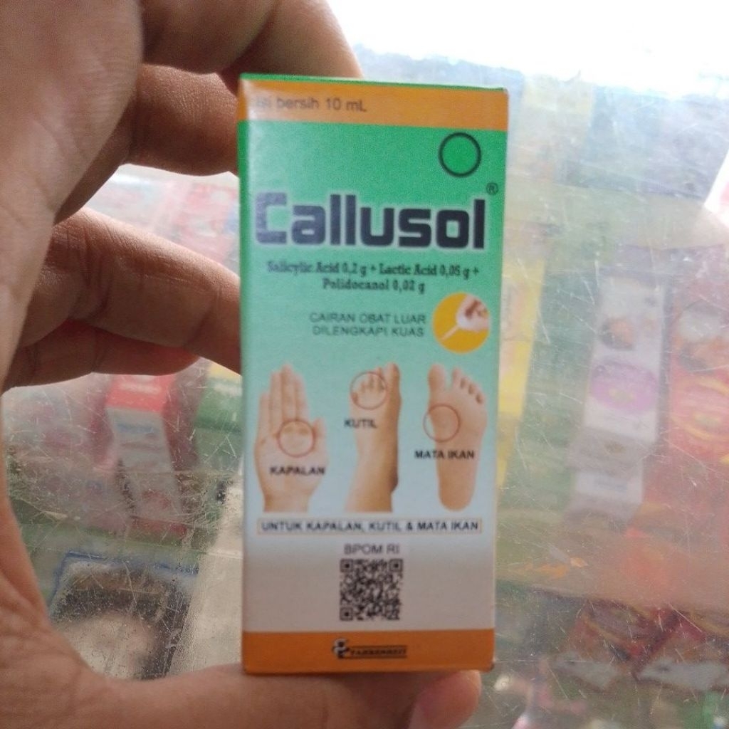 callusol botol cair isi 10ml