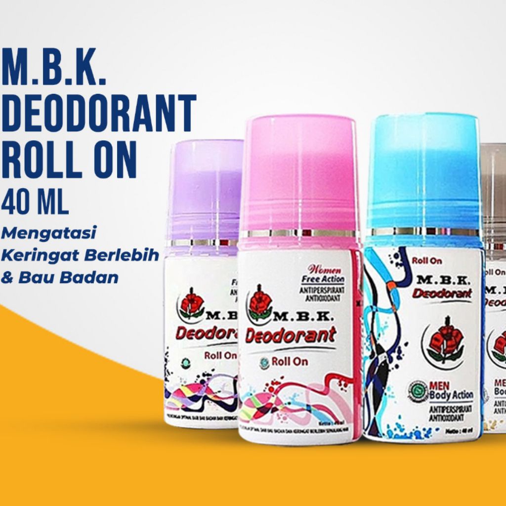 MBK deodoran roll on 40ml
