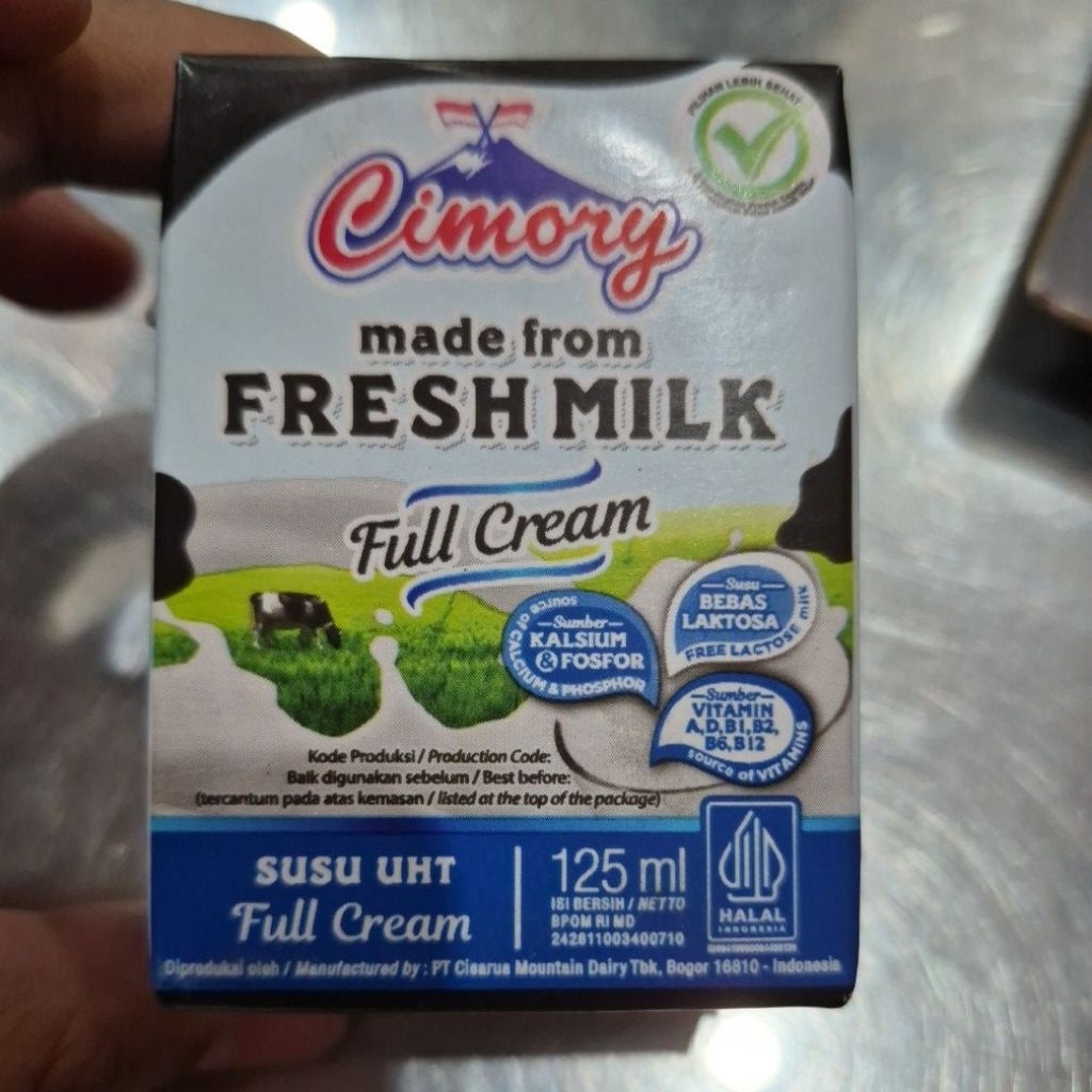 CIMORY SUSU UHT 125ML FULL CREAM
