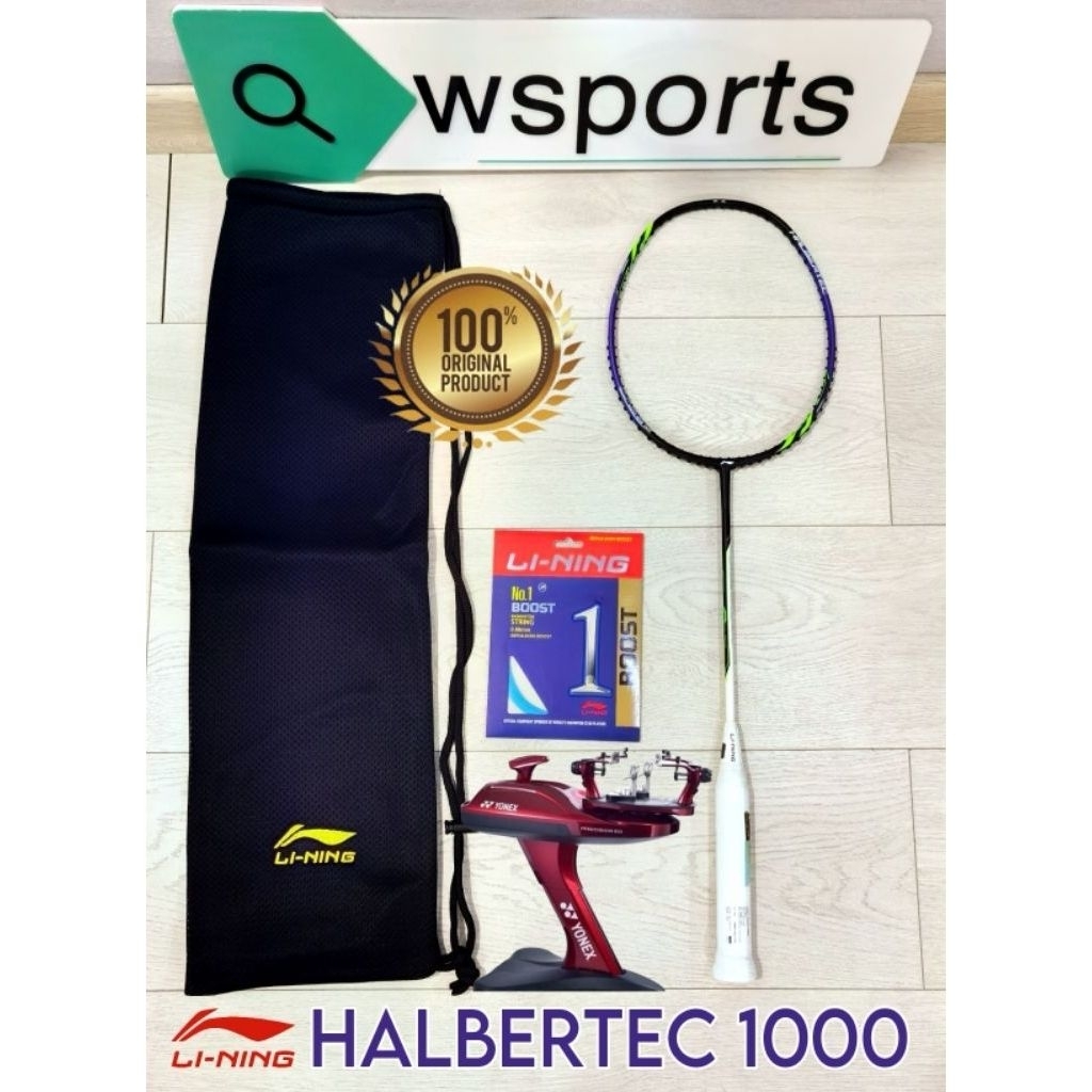 Raket Badminton LiNing HALBERTEC 1000 Original
