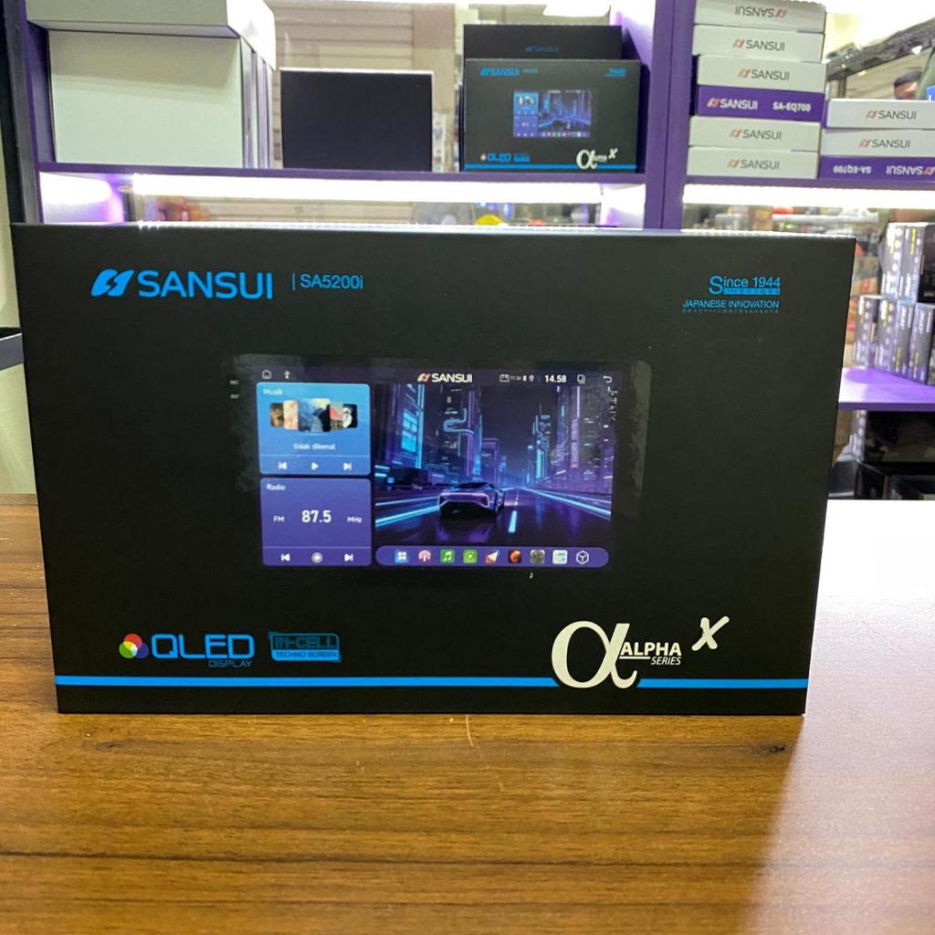 Headunit Android Sansui Alpha 9 Inch QLED Ram 2/64