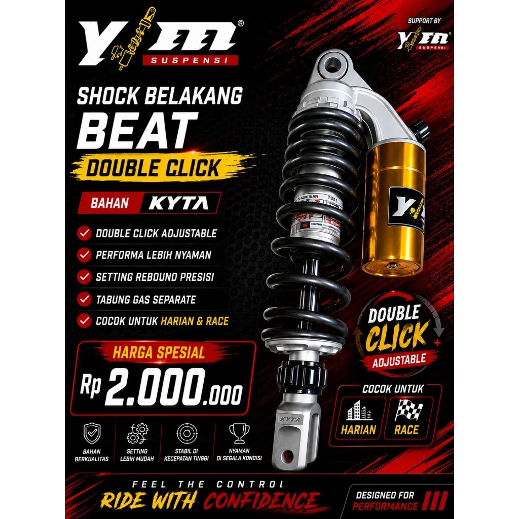 Shock Belakang Beat Double Click