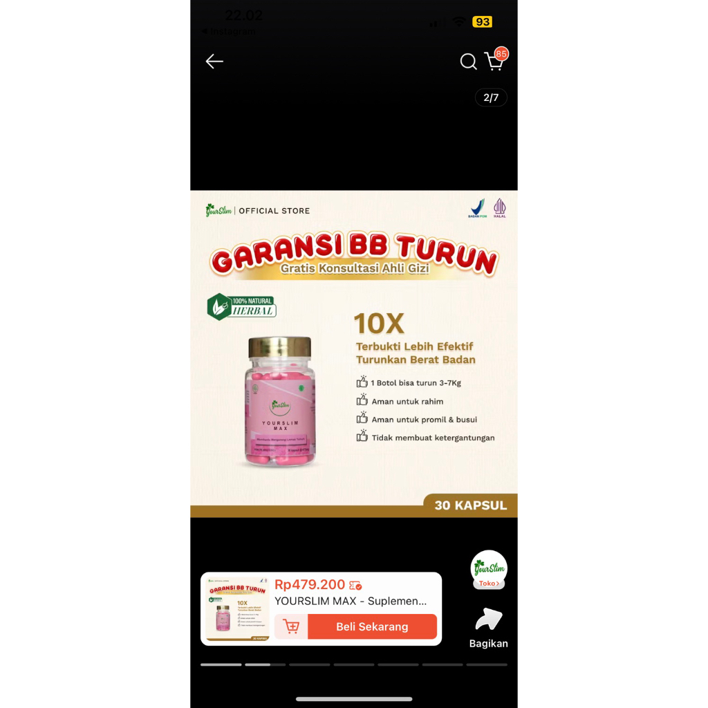 ECER YOURSLIM STRONGG