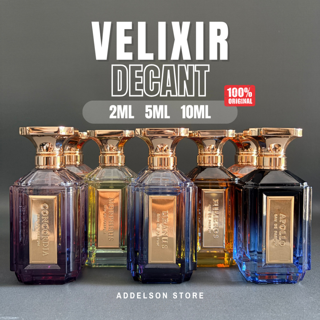 Decant Velixir Parfum 2ml 5ml 10ml Original