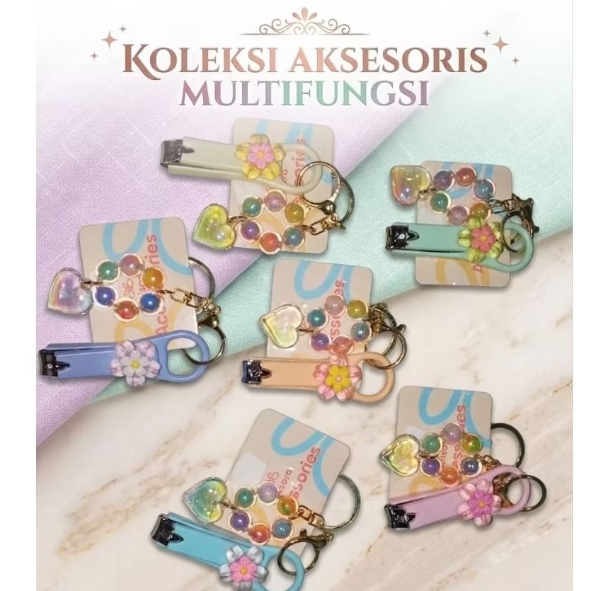 Gunting Kuku & Charm