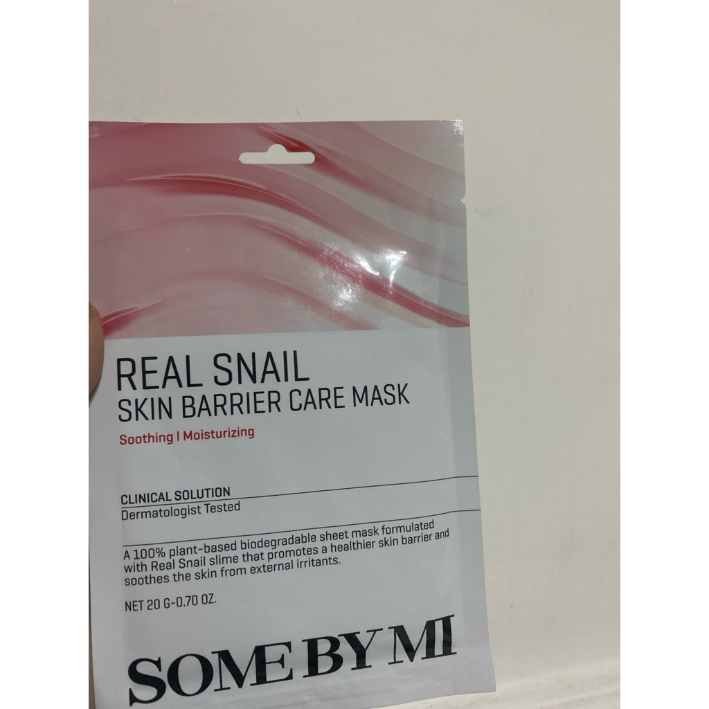 sheetmask some by me real snail