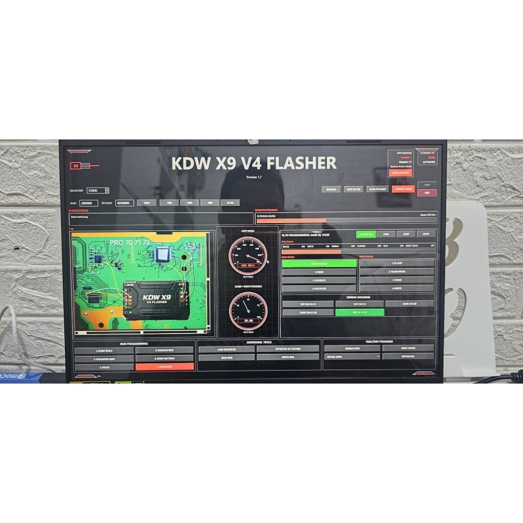 KDW X9 V4 FLASHER