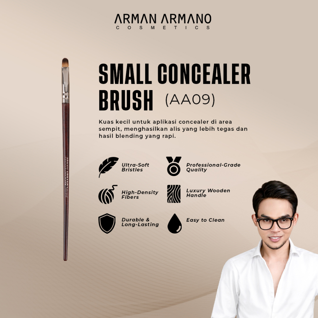 Arman Armano Professional - Small Concealer Brush (AA09)