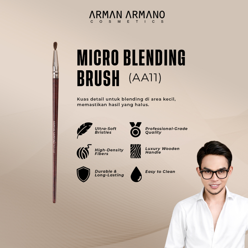 Arman Armano Professional - Micro Blending Brush  (AA11)