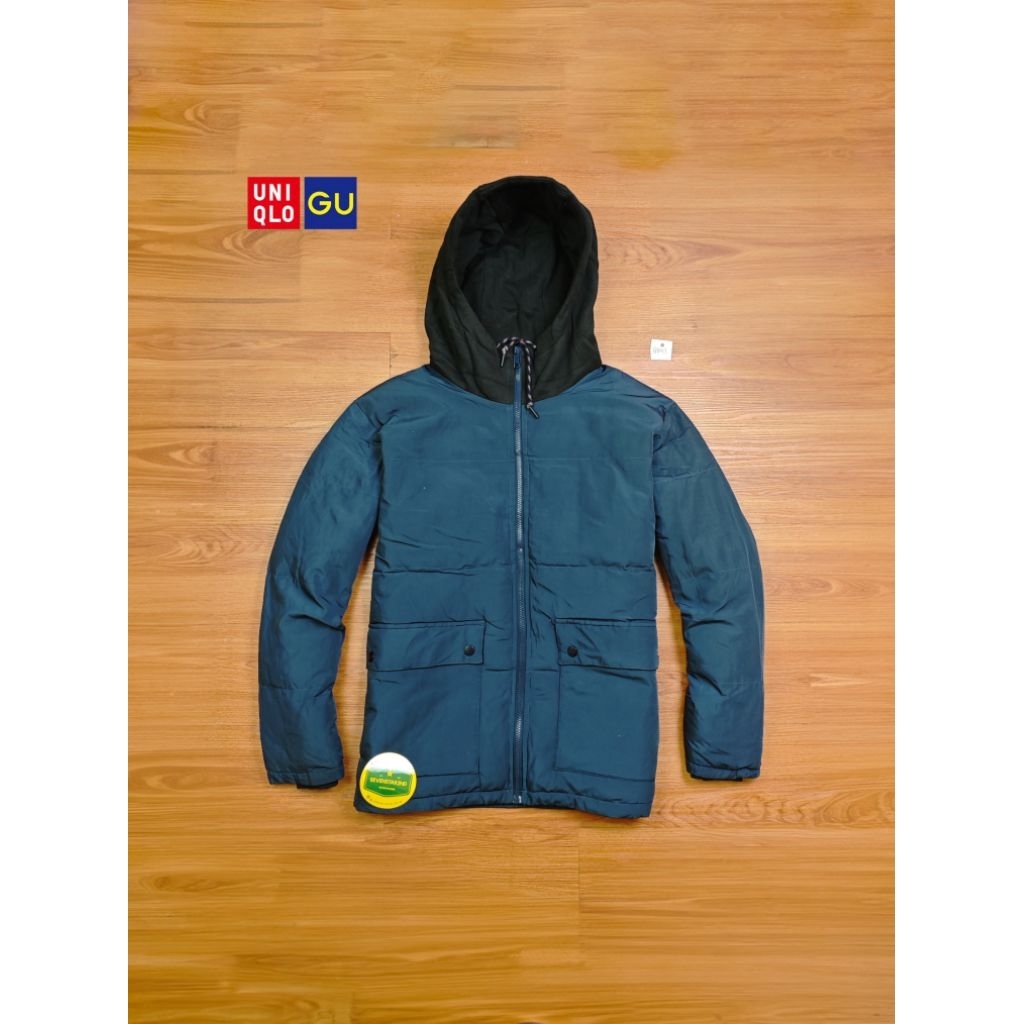 gu casual puffer padded jacket
