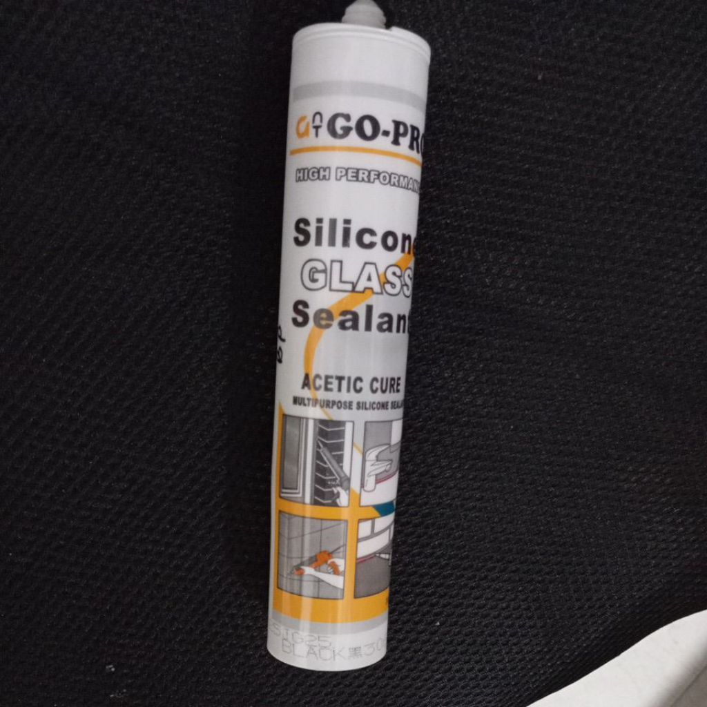 Silicon kaca warna hitam