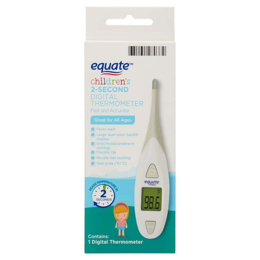 equate thermometer anak anak (children) 2 second
