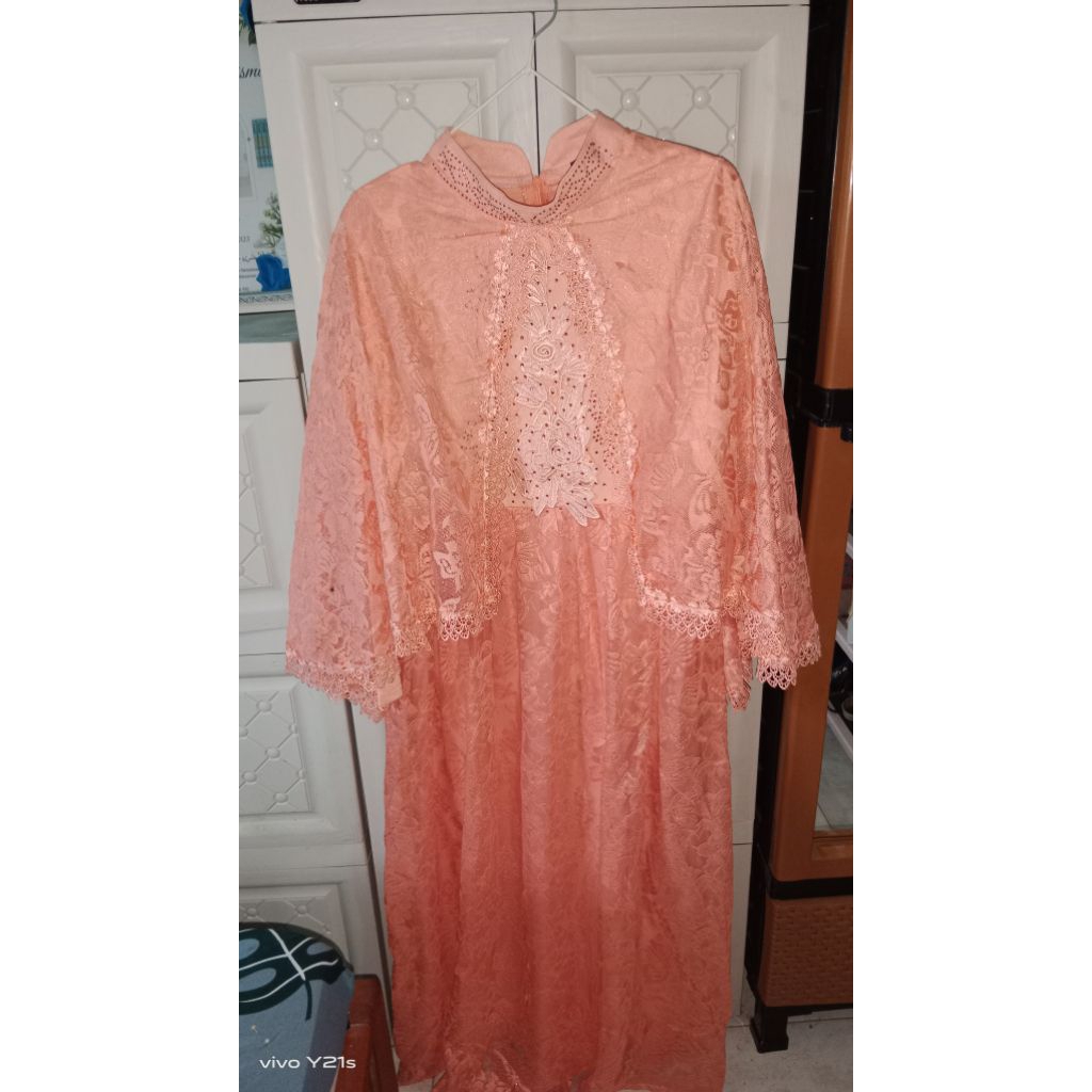 gamis/ jubah brokat