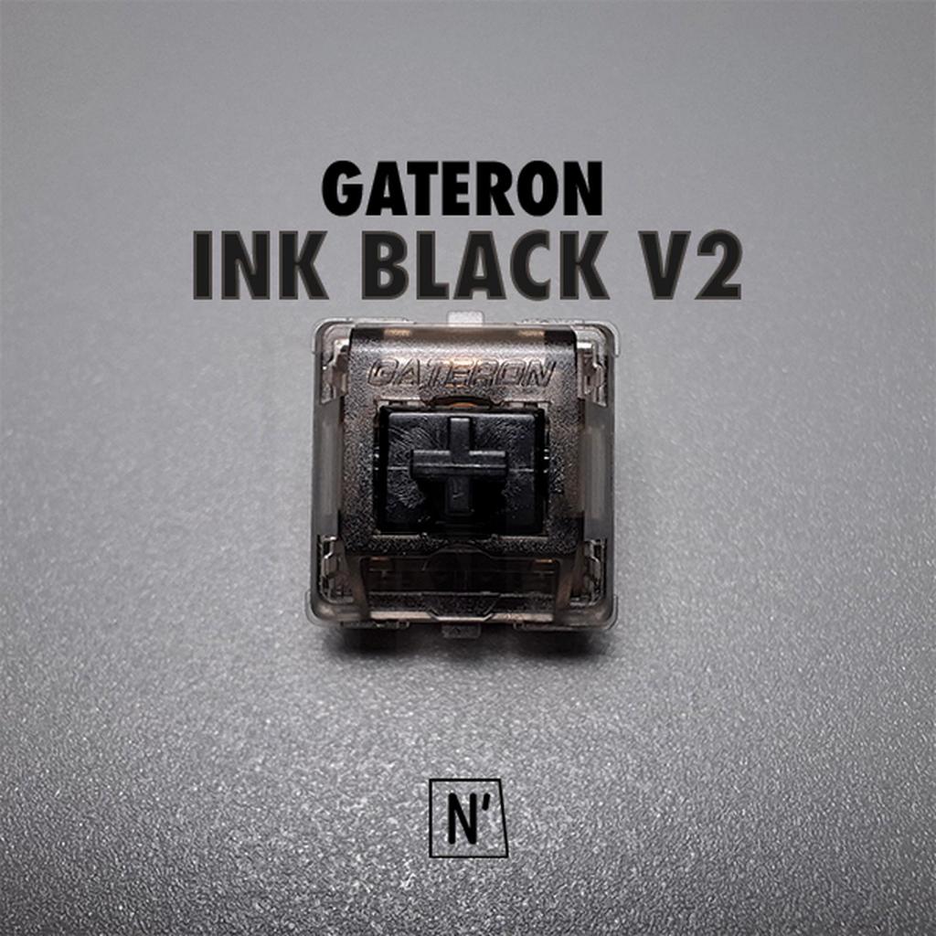 Gateron Ink Black V2 Switch (Linear - PCB Mount 5 Pin)