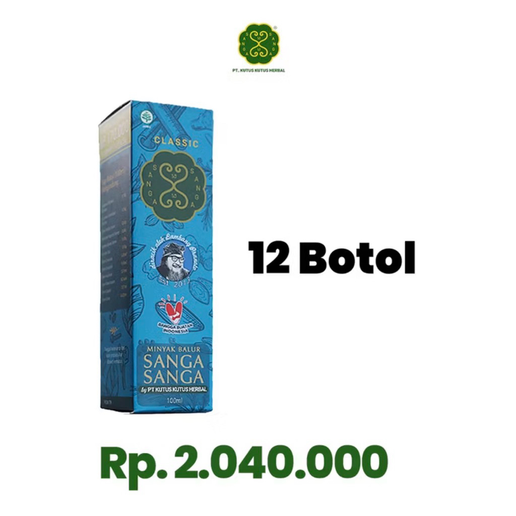 Paket 12 Classic Reguler 100 ml