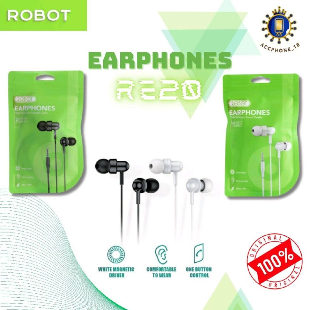 handsfree/handset / Headset ROBOT RE20