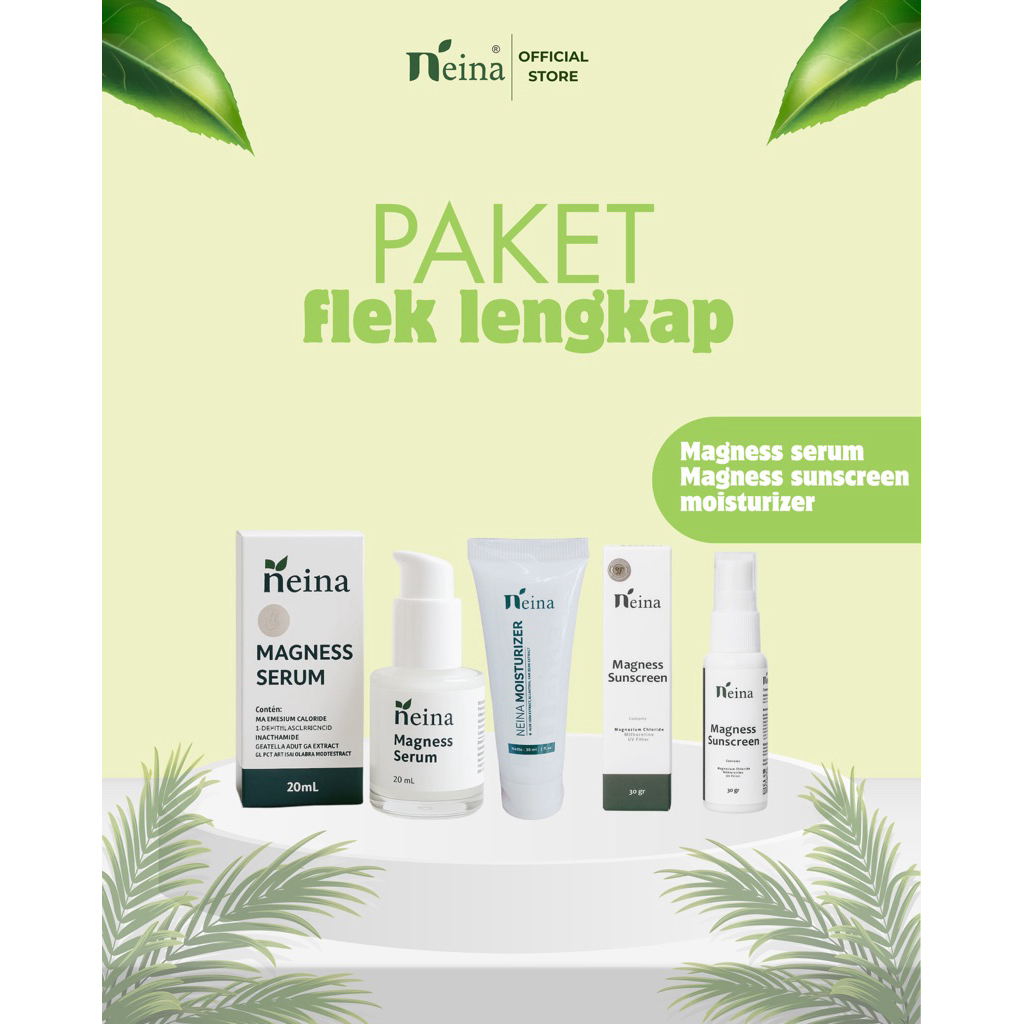 PAKET LENGKAP FLEK (serum,sunscreen,moisturizer)