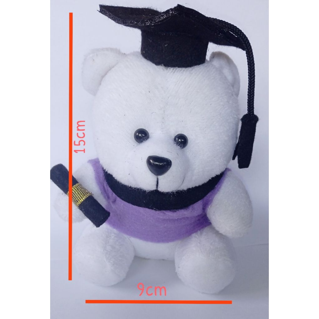 Boneka teddy bear mini 15cm