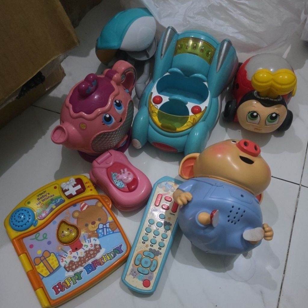 Mainan Off Leapfrog, Elc, Peppa, Vtech