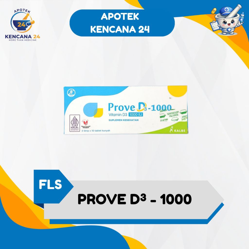 PROVE D3 1000IU ISI 10TABLET