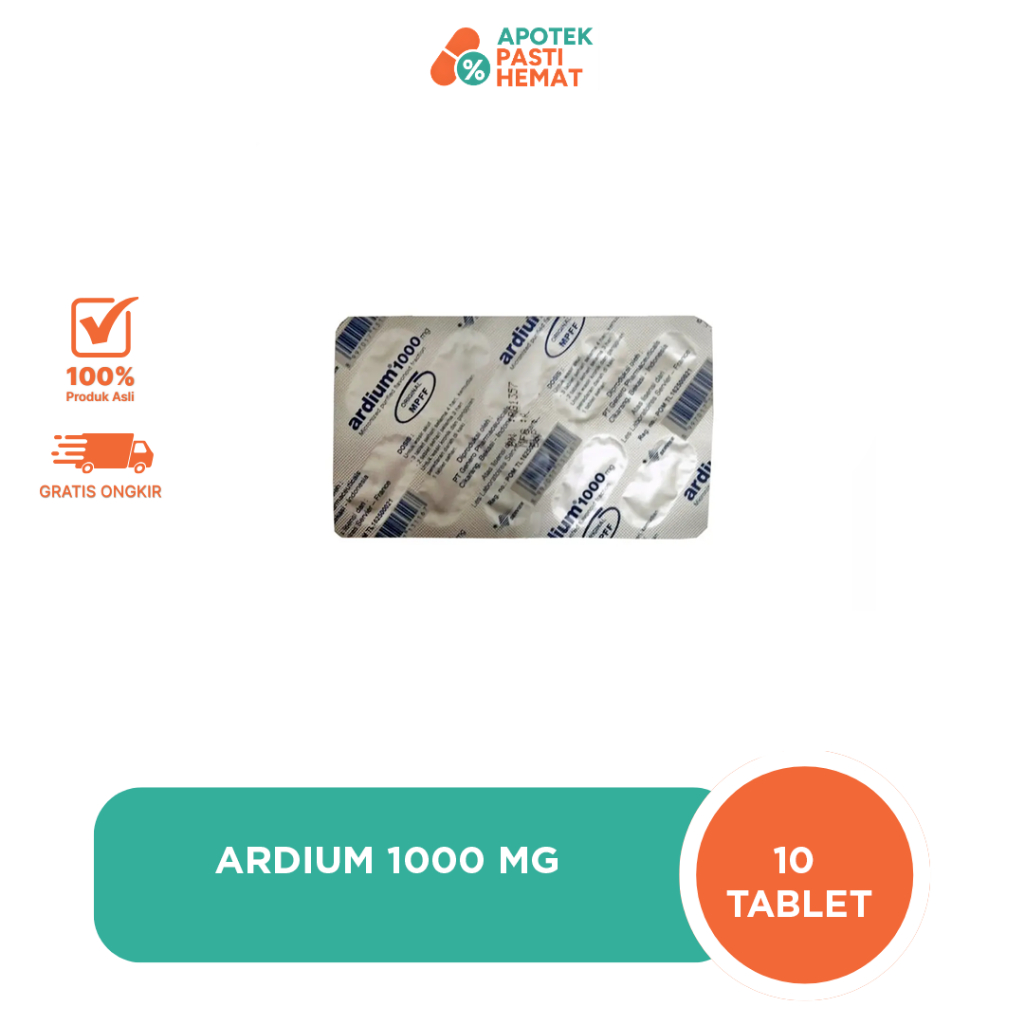 Ardium 1000 mg 10 Tablet