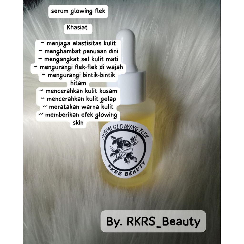 serum glowing flek