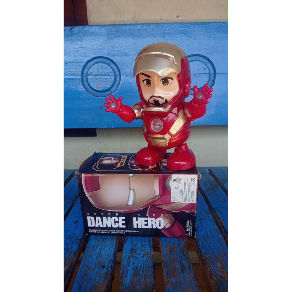 Mainan dance iron man
