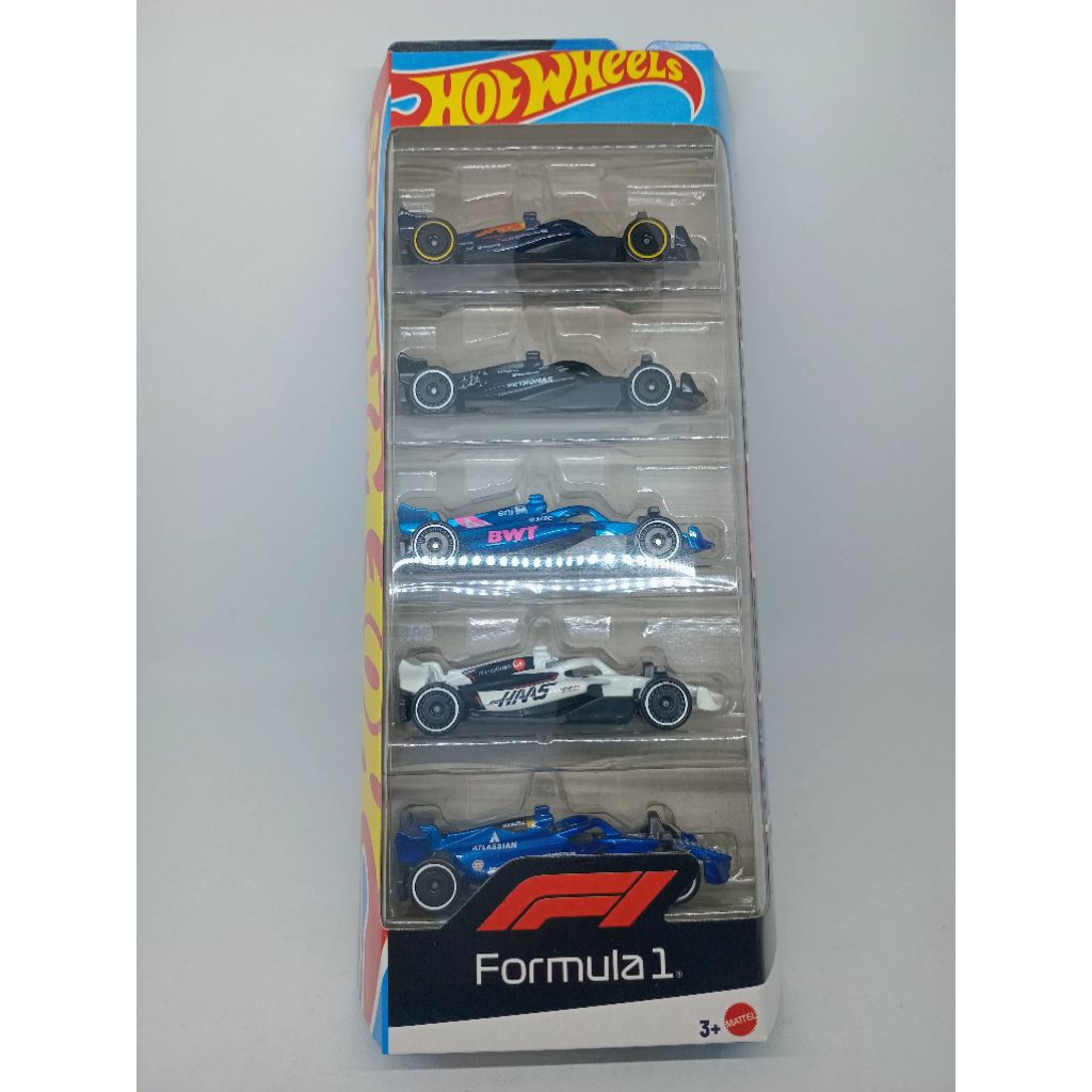 Hotwheels Set Formula 1 (5 HW)