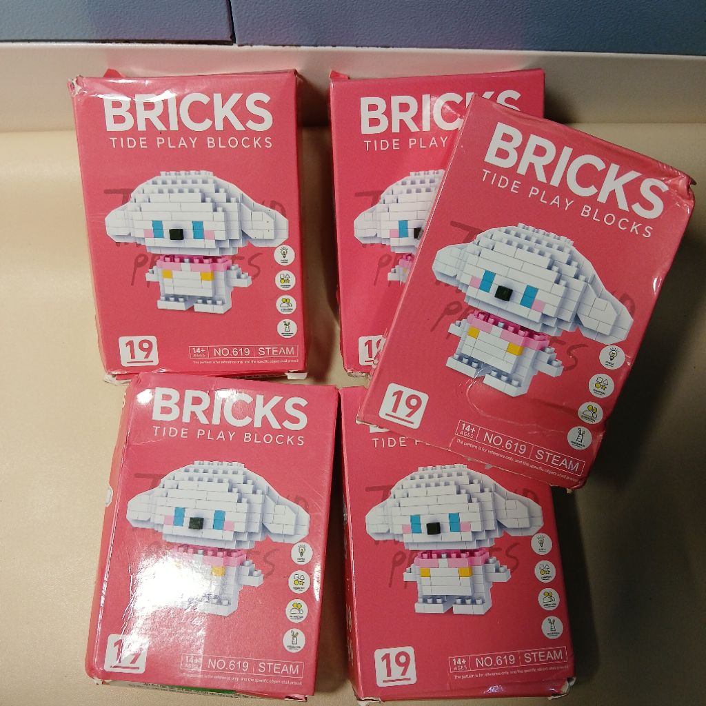 Mainan edukatif nanoblock bricks Cinamoroll
