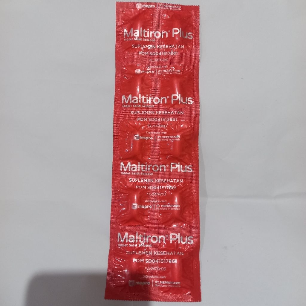 Maltiron Plus strip 10 tablet