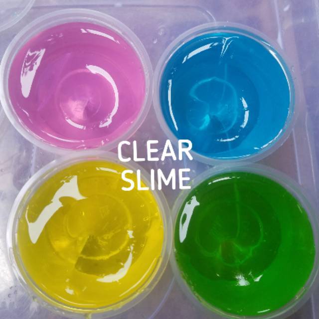 SLIME BENING/ CLEAR SLIME