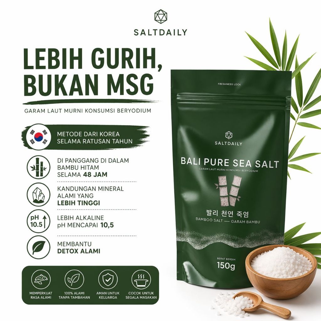 Bamboo Salt - Garam Bambu