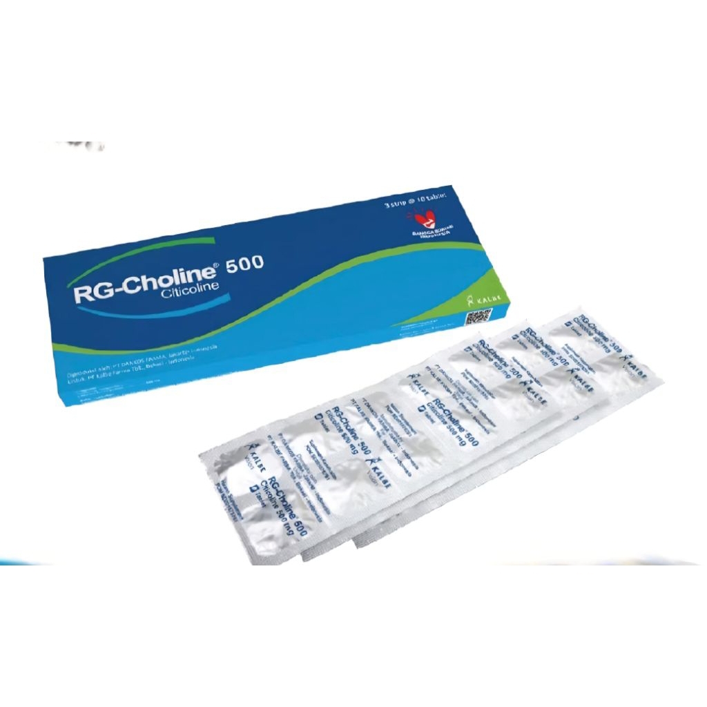 RG-CHOLINE 500MG BOX ISI 30 TABLET
