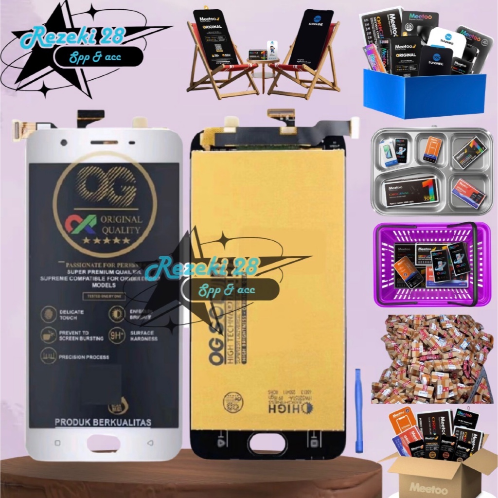 LCD OPPO A57 2016 ORG - LCD FULLSET