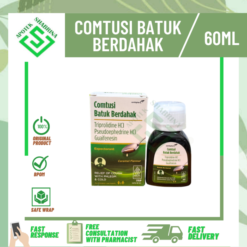 COMTUSI BATUK BERDAHAK 60ML